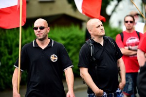 Mitglieder der Legion Hildesheim beim Naziaufmarsch „TDDZ“ am 4.Juli 2016 in Dortmund